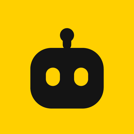 App icon on yellow